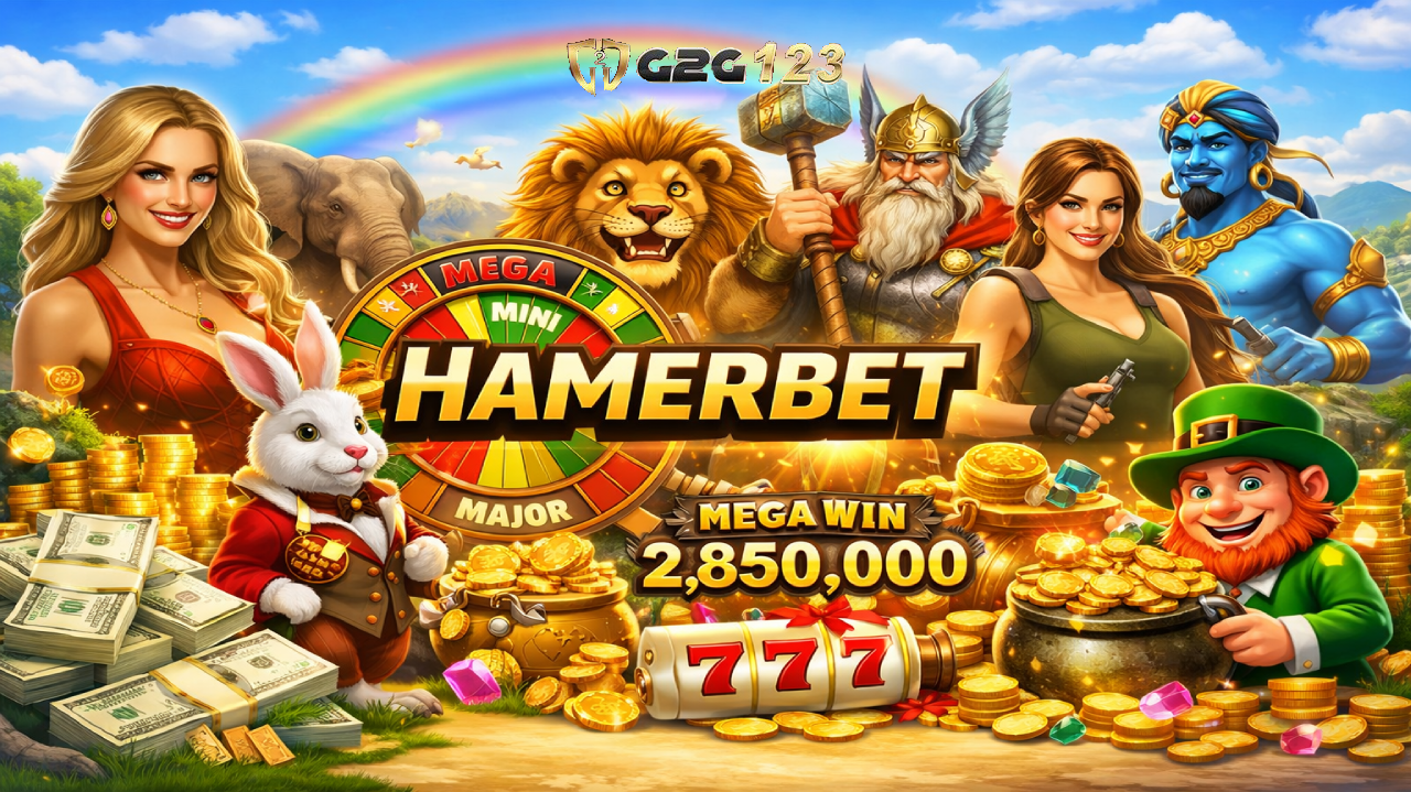 Hamerbet ศูนย์รวม สล็อตเว็บตรง ครบทุกค่าย ภาพสวย แตกง่าย โบนัสหนัก ฝากถอนเร็ว ไม่ผ่านเอเย่นต์ ลุ้นจริง จ่ายจริง สมัครง่าย เล่นได้ทุกที่